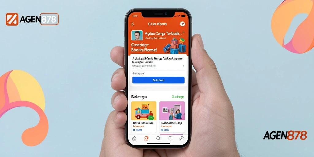 Antarmuka AGEN878 yang sederhana dan praktis untuk cek harga.