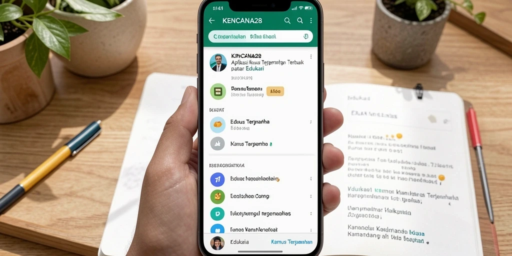 Antarmuka pengguna KENCANA28 yang intuitif dan mudah digunakan.